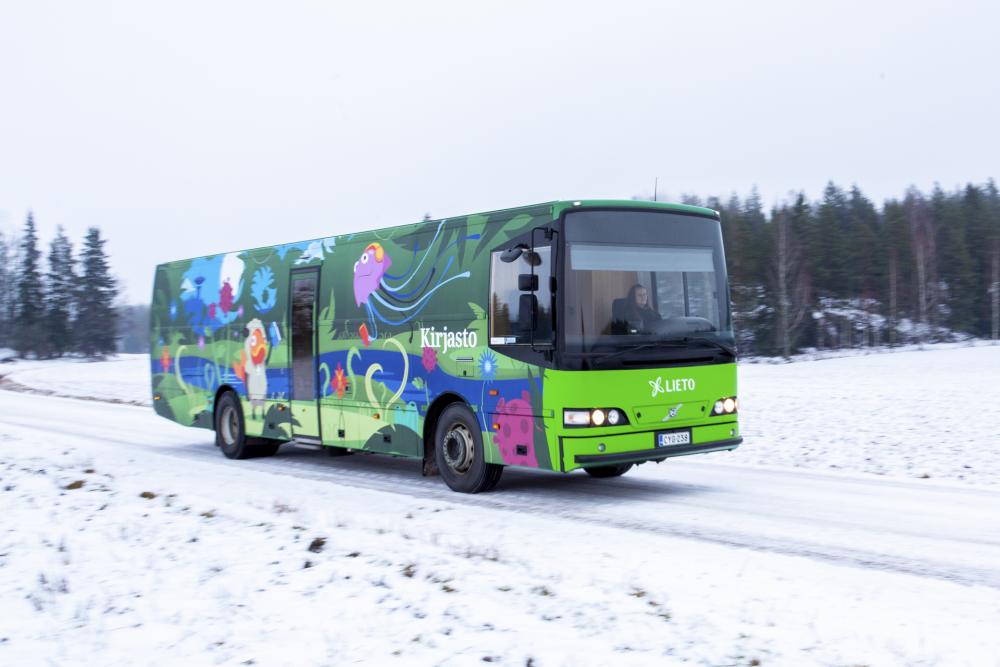 Liedon kirjastoauto