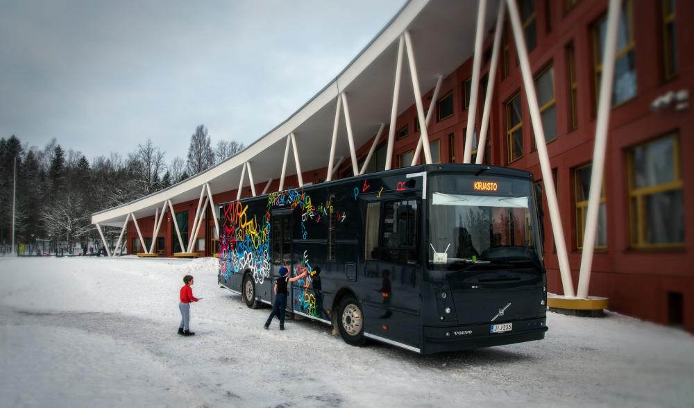 Kirjastoauto Espoo