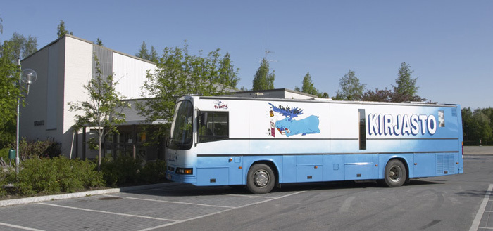Kirjastoauto Präntti (Kurikka)