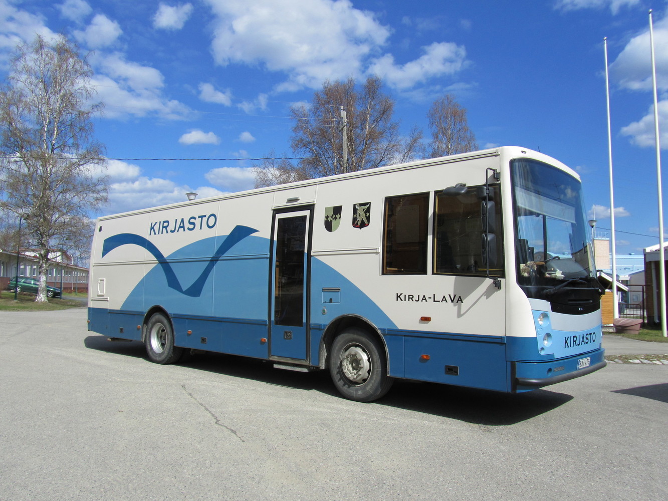 Lapinlahden kirjastoauto Kirja-LaVa