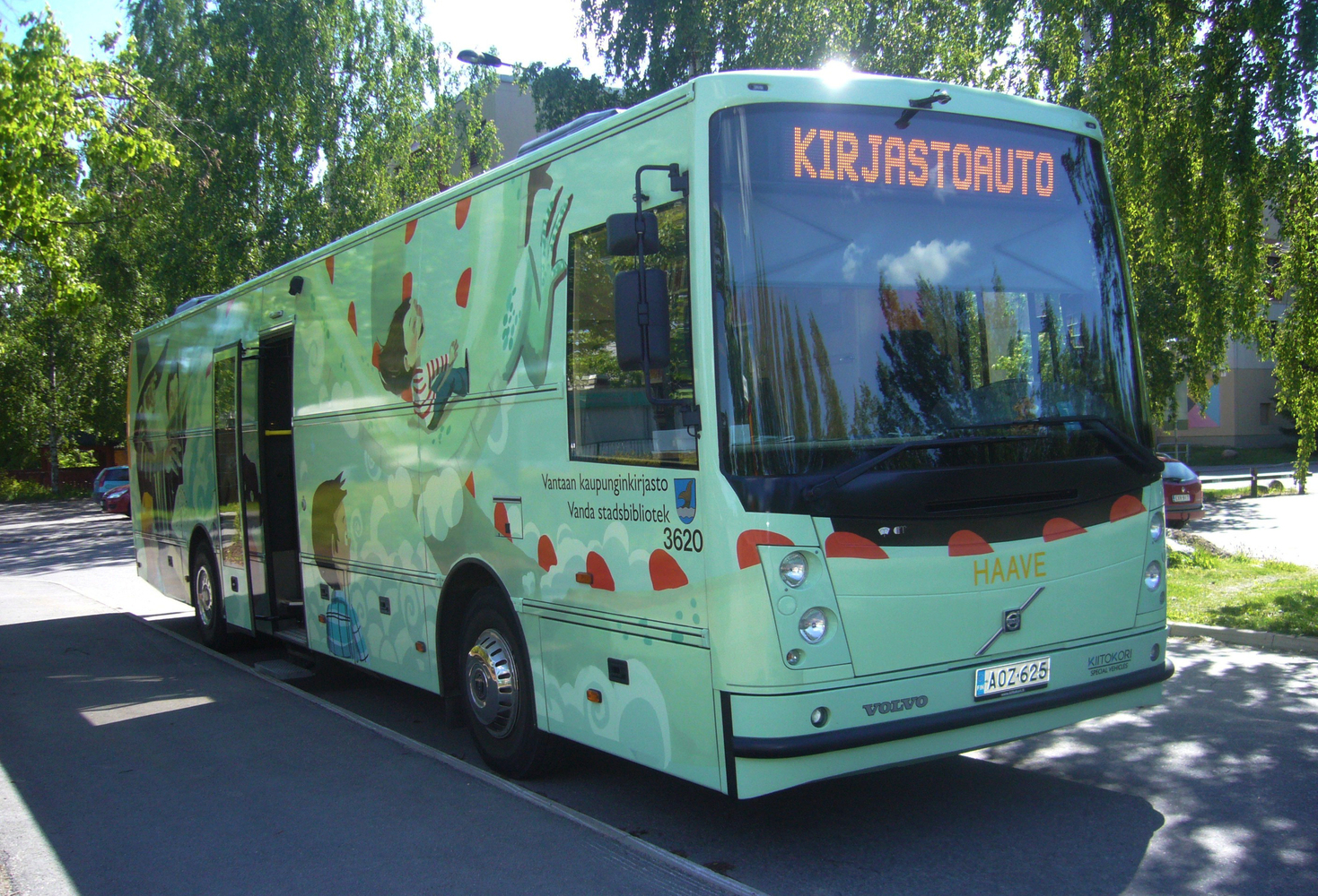 Kirjastoauto Vantaa