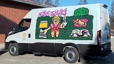 Kirjasto- ja monipalveluauto Kulkuri