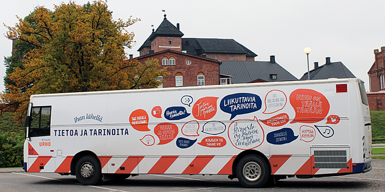 Kirjastoauto Urho