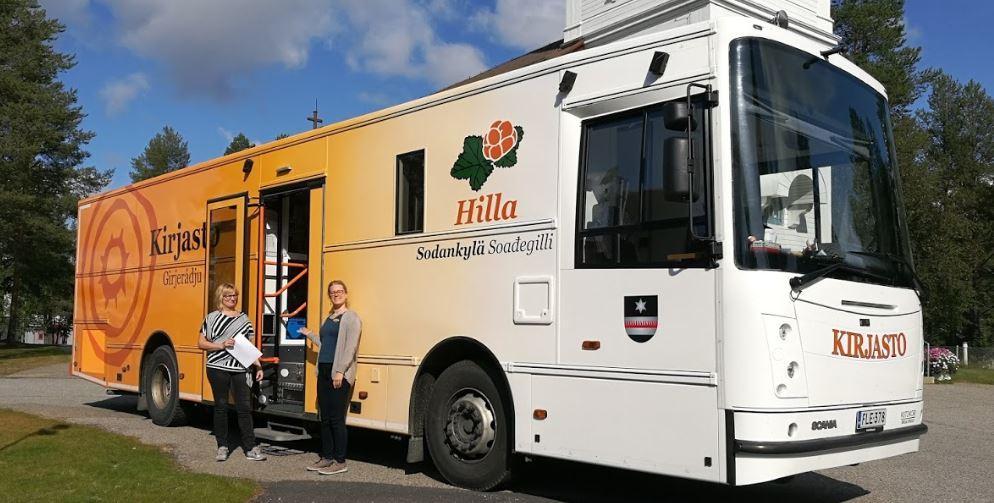 Sodankylän kirjastoauto Hilla