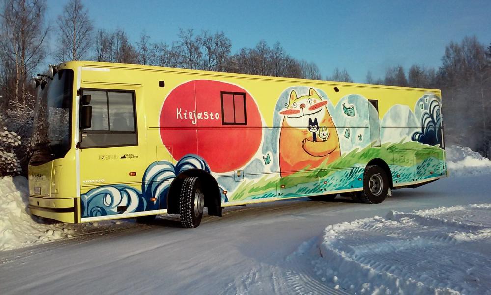 Joensuun kirjastoauto
