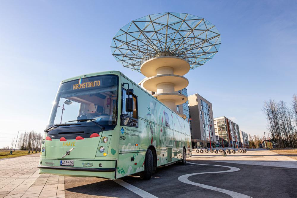 Kirjastoauto Vantaa Palvelukartta