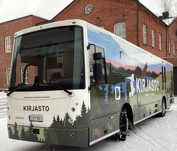 Kirjastoauto Tammela/ Forssa