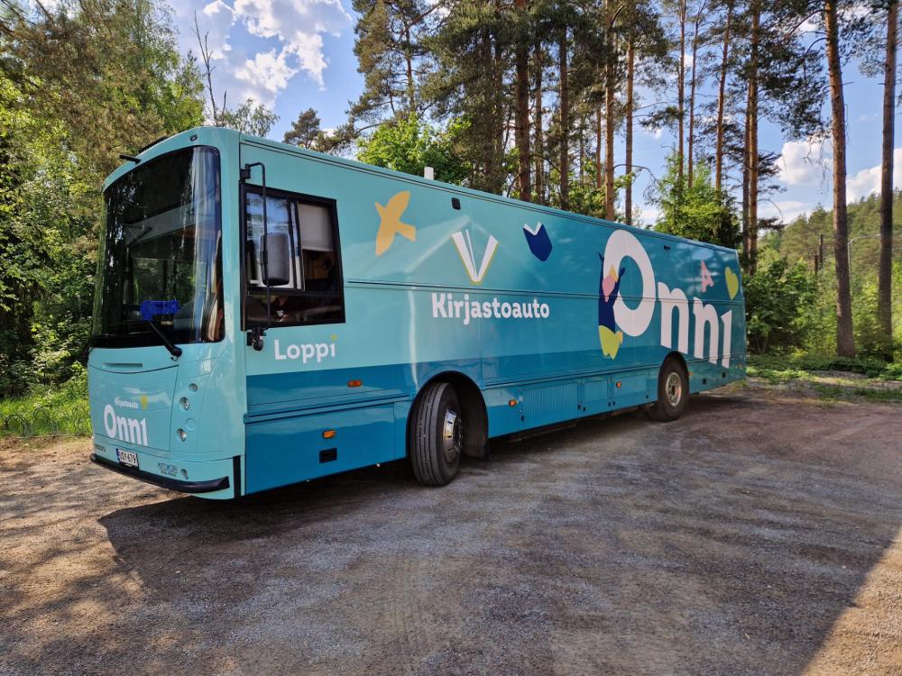 Lopen kirjastoauto Onni