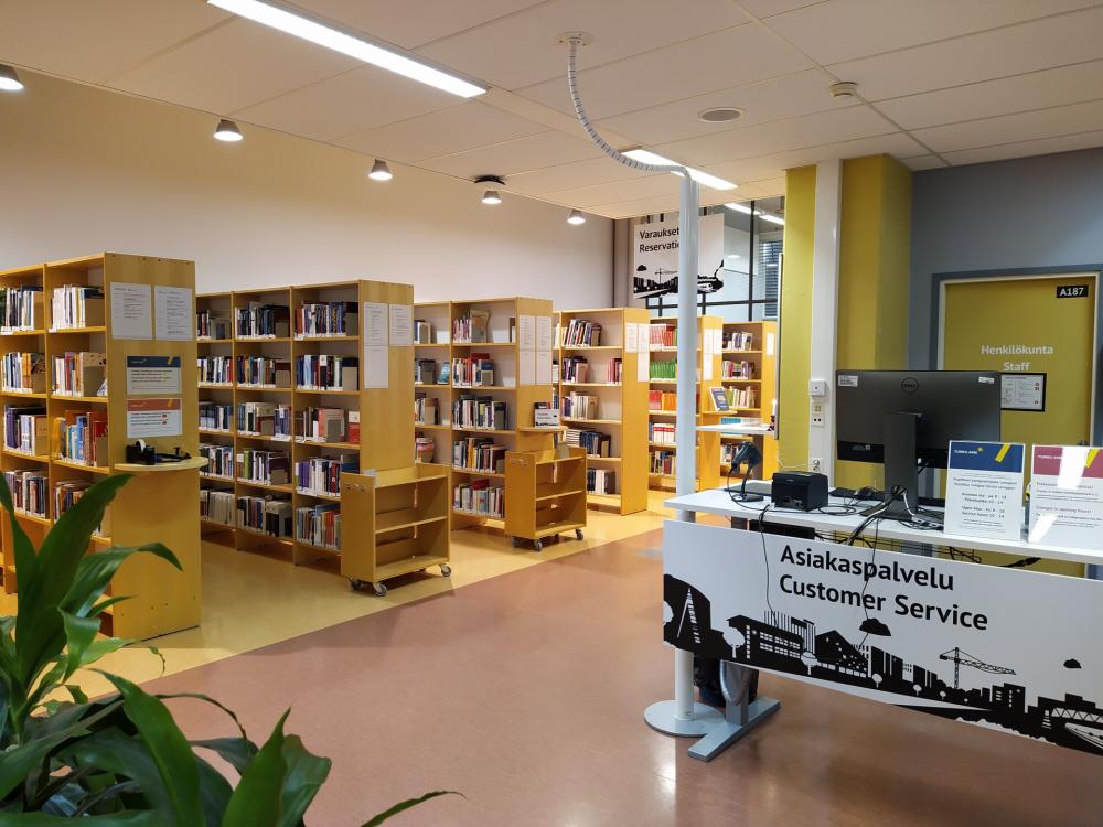 Kupittaan kampuskirjasto Lemppari
